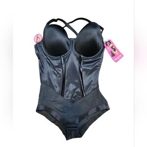 FLEXEES by Maidenform Strapless Body Shaper – Firm Control, Low Back, Size 36D